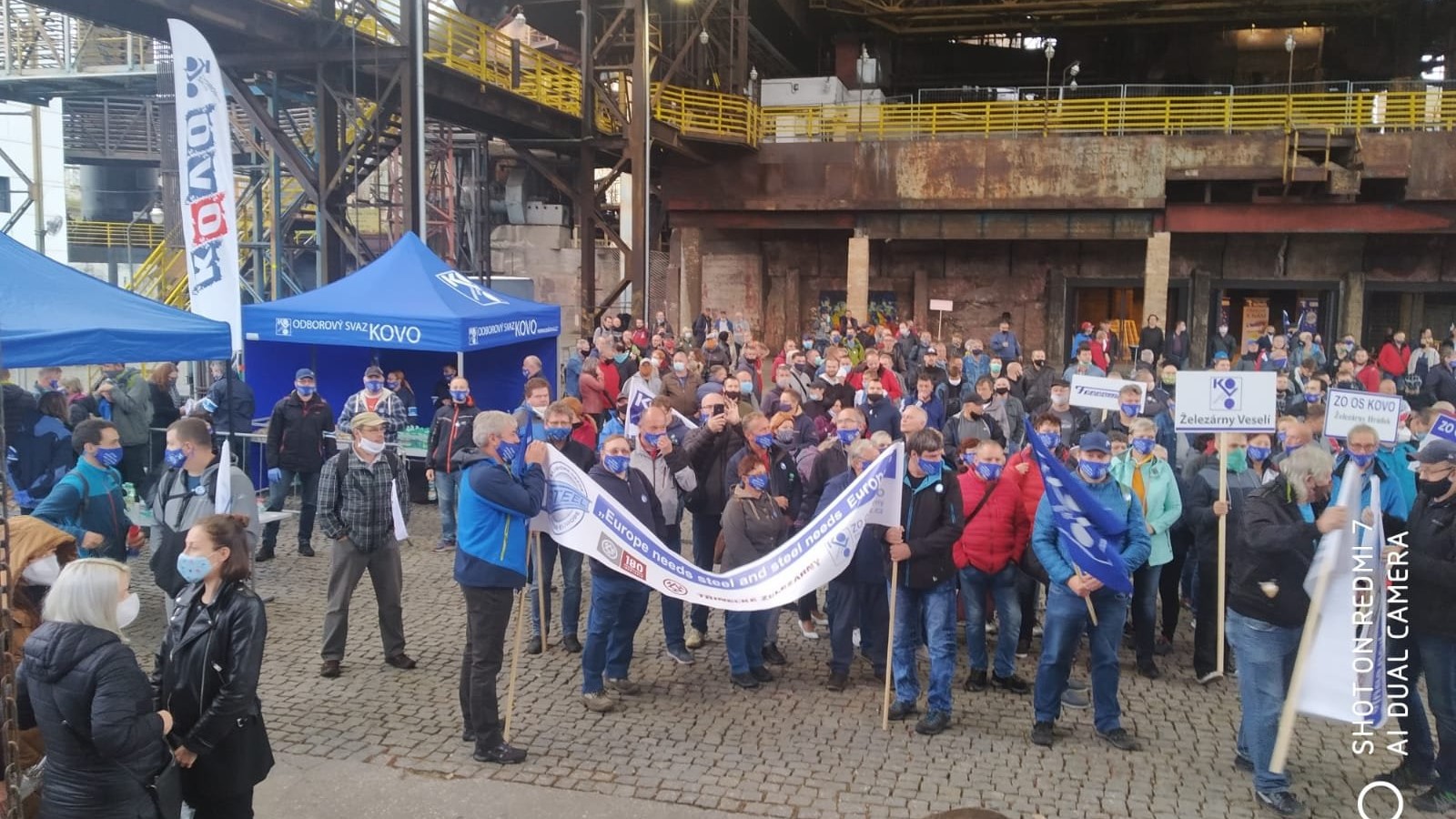 A successful European steel action day. Next stop - European competitiveness council.